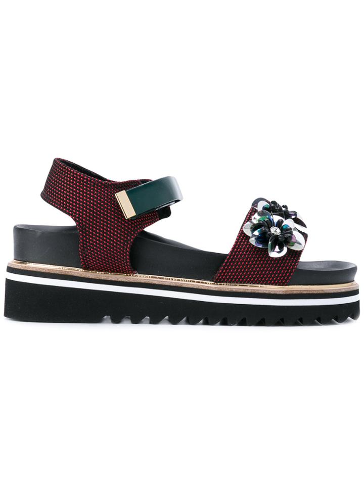 Suecomma Bonnie Paltform Sandals - Black