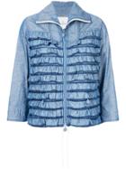 Moncler Frill Zipped Jacket - Blue
