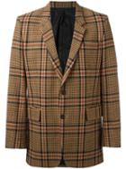 Ami Paris Two Button Long Jacket - Brown
