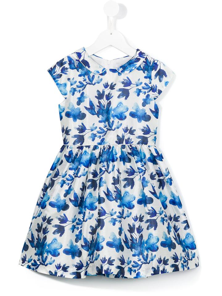 Patachou Floral Print Dress, Girl's, Size: 8 Yrs, White