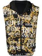 Versace Jeans Couture Reversible Padded Vest - Black
