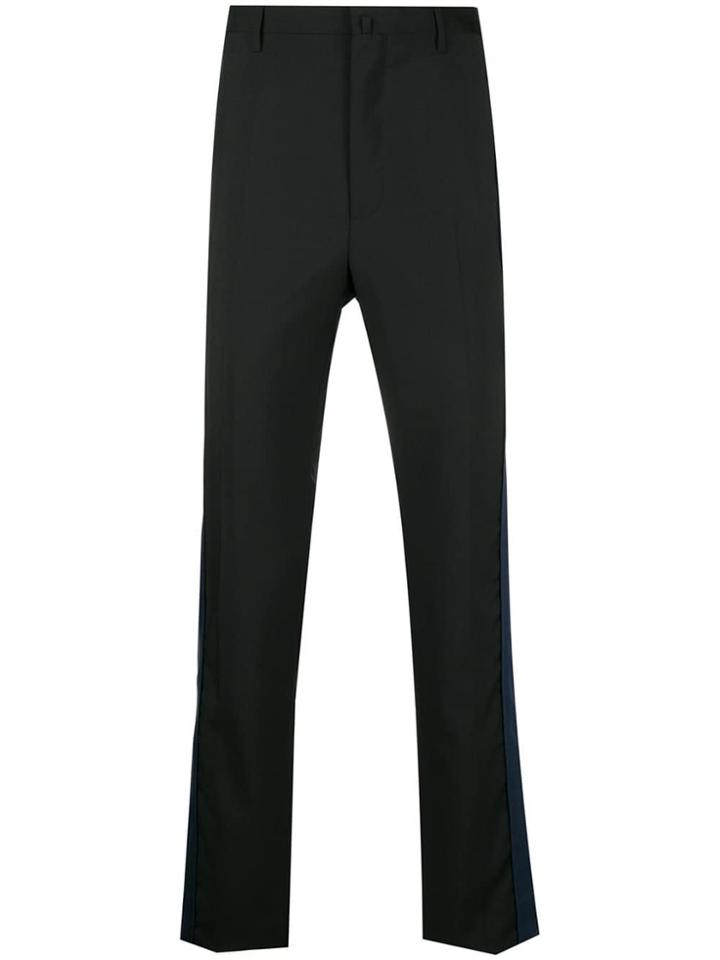 Lanvin Side Striped Tailored Trousers - Black