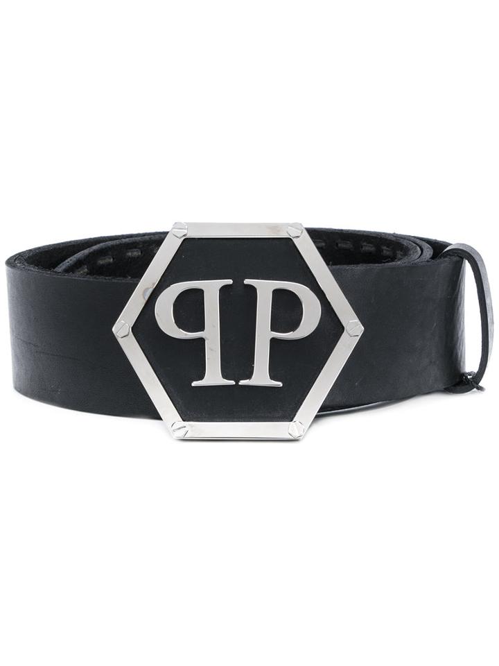 Philipp Plein - Respected Belt - Men - Leather - 105, Black, Leather