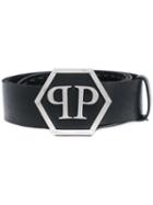 Philipp Plein - Respected Belt - Men - Leather - 105, Black, Leather