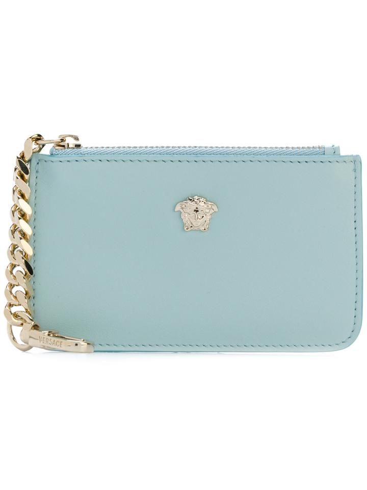 Versace Wristlet Pouch - Blue
