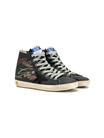 Golden Goose Kids Nancy Sneakers - Black