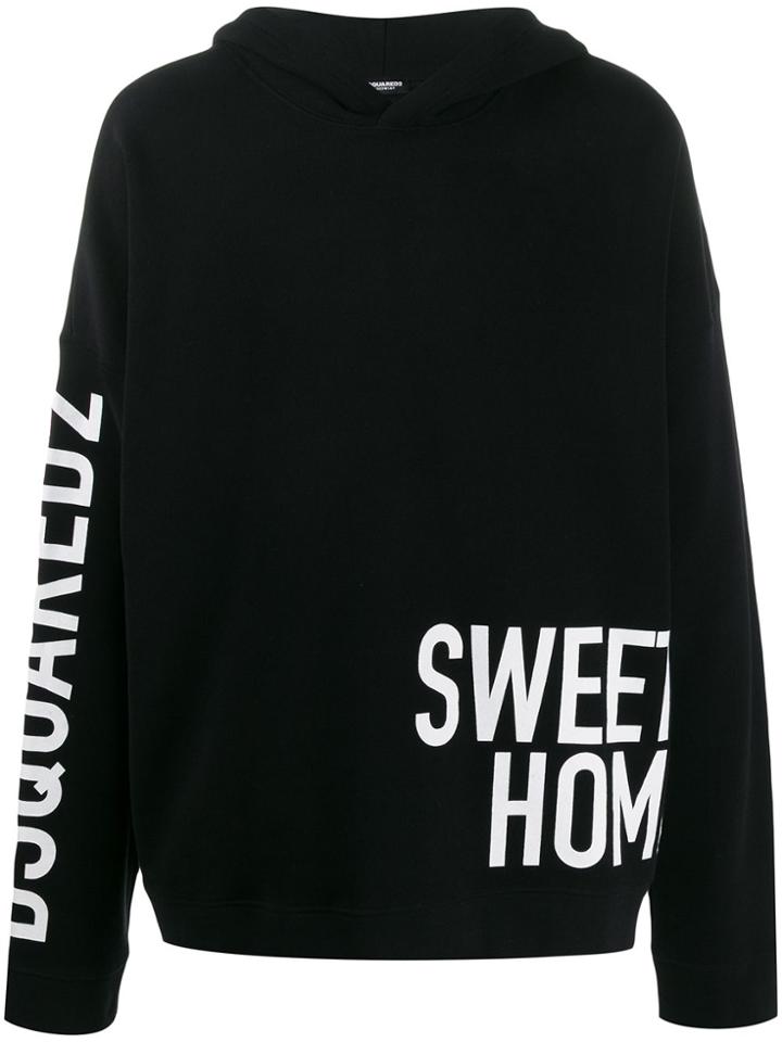 Dsquared2 Hoodie Sweet Home - Black