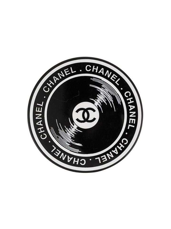 Chanel Pre-owned Cc Brooch Pin Corsage - Black