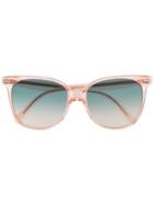 Celine Eyewear Oversized Sunglasses - Pink