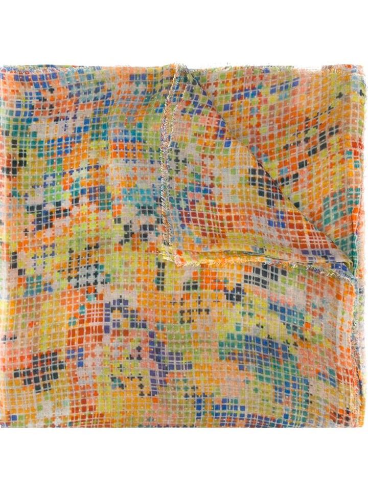 Faliero Sarti 'small Mosaic' Scarf, Women's, Silk/modal