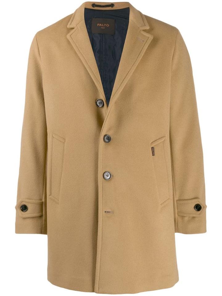 Paltò Geraldo Single Breasted Coat - Neutrals