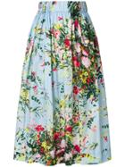Brognano Floral Elasticated Skirt - Multicolour