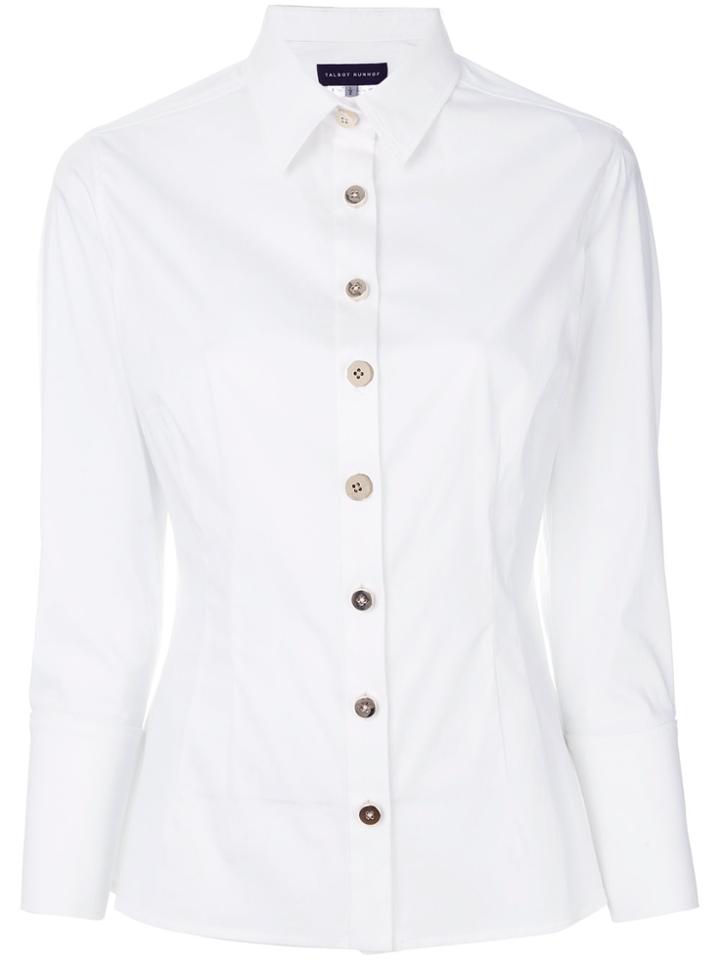 Talbot Runhof Macra Shirt - White