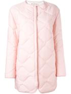 Marni 'feder' Jacket, Women's, Size: 38, Pink/purple, Cotton/polyamide/polyester/feather Down
