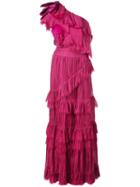 Johanna Ortiz God Of The Night Dress - Pink