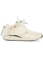 Visvim White Fbt Trainers - Nude & Neutrals