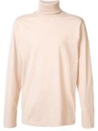 Willy Chavarria Turtle Neck Sweatshirt, Men's, Size: Large, Nude/neutrals, Cotton