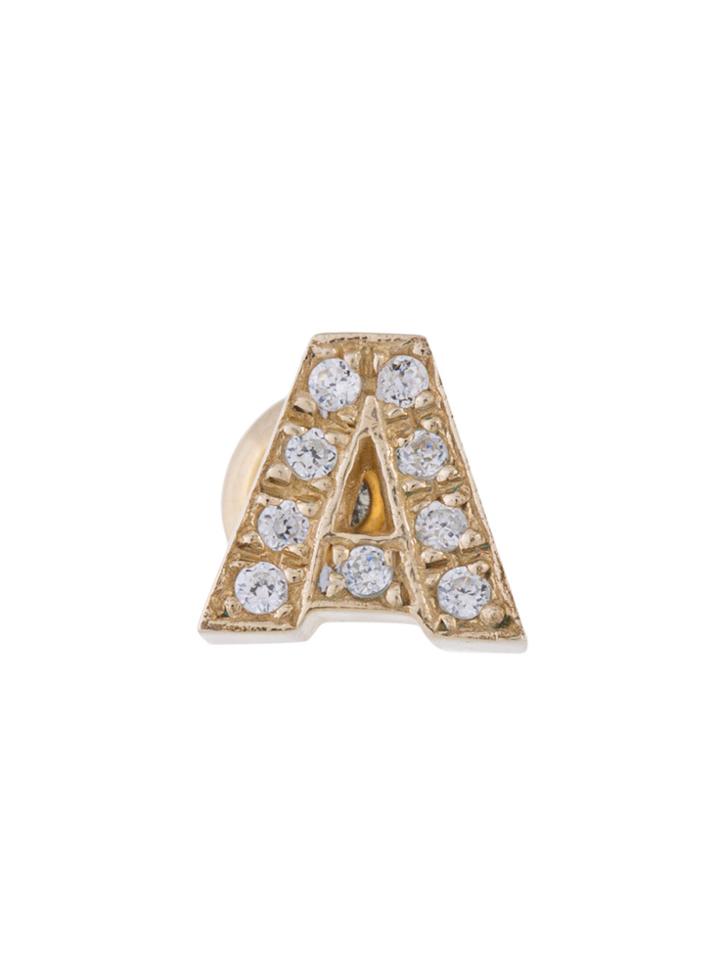 Mehem Studded Earring - Metallic