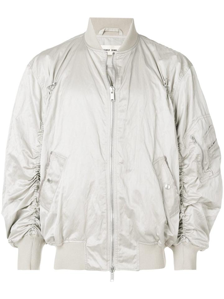 Damir Doma Classic Bomber Jacket - Neutrals