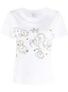 Escada Sport Embroidered T-shirt - White