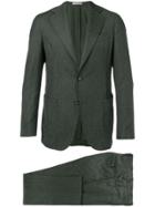 0909 Slim-fitted Two Piece Suit - Green
