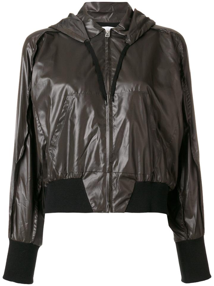 Facetasm Stripe Detail Windbreaker - Black