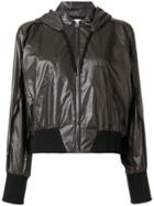 Facetasm Stripe Detail Windbreaker - Black