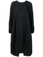 Comme Des Garçons Comme Des Garçons Oversized Midi Dress - Black