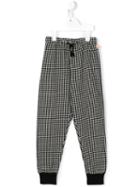 Tiny Cottons Houndstooth Pattern Trousers, Boy's, Size: 6 Yrs, White