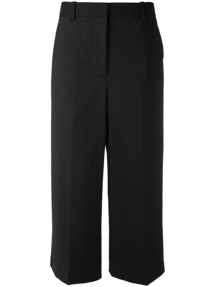 3.1 Phillip Lim Tailored Culottes, Women's, Size: 2, Black, Cotton/polyamide/spandex/elastane