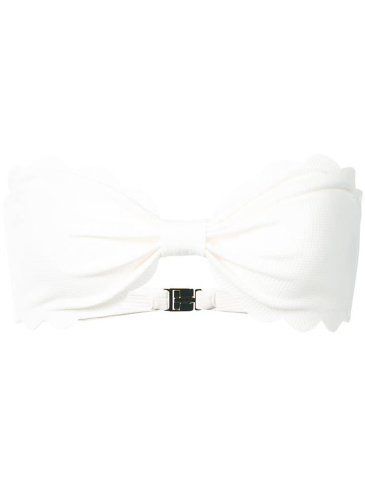 Marysia Antibes Scalloped Bikini - White