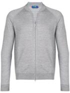 Barba Zip-up Sweathshirt - Grey