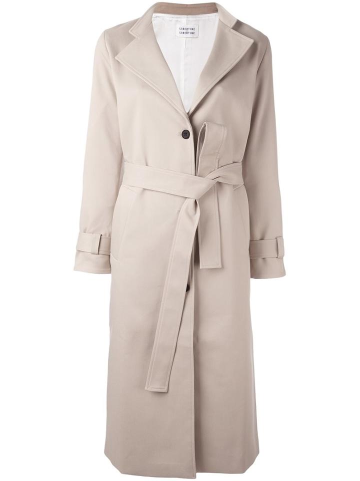 Libertine-libertine 'board' Trench Coat