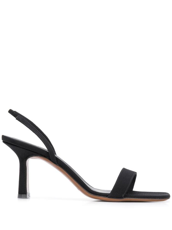Neous Tulip Slingback Sandals - Black