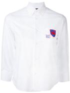 Dsquared2 - Logo Patch Shirt - Women - Cotton - 38, White, Cotton