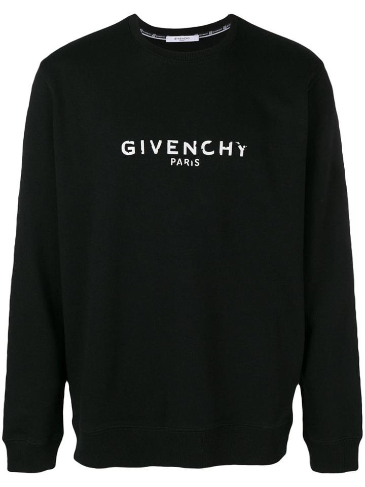 Givenchy Vintage Logo Sweatshirt - Black