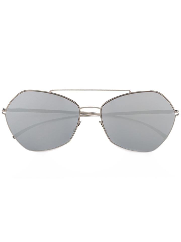 Mykita Square Frame Sunglasses - Metallic