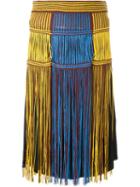 M Missoni Fringed Midi Skirt