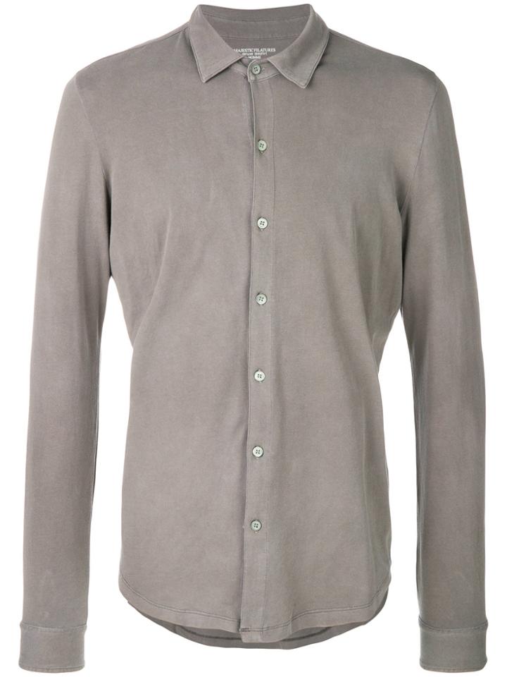 Majestic Filatures Soft Shirt - Grey
