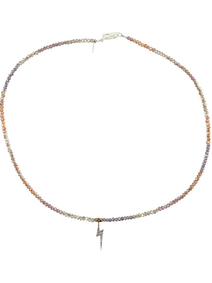 Catherine Michiels Bohemian Crystal Beaded Necklace