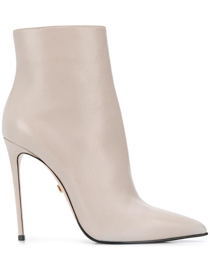 Le Silla Eva 120mm Ankle Boots - Neutrals