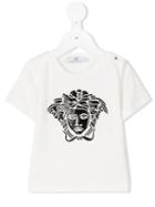 Young Versace - Medusa T-shirt - Kids - Cotton/spandex/elastane - 36 Mth, Toddler Boy's, White
