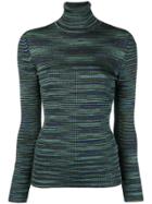 M Missoni Turtle Neck Jumper - Blue