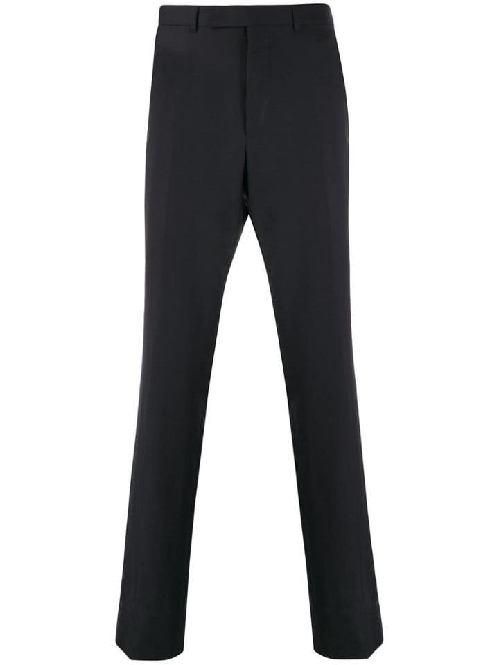 Ermenegildo Zegna Long Tailored Trousers - Blue