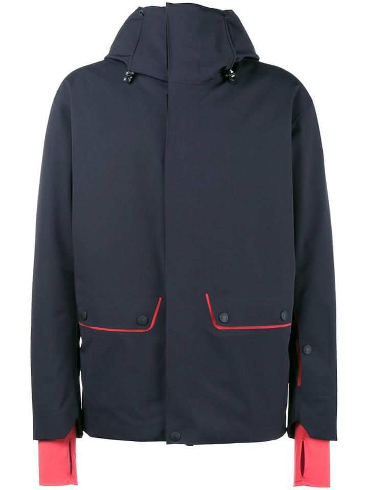 Moncler Grenoble Valmeinier Feather Down Jacket - Blue
