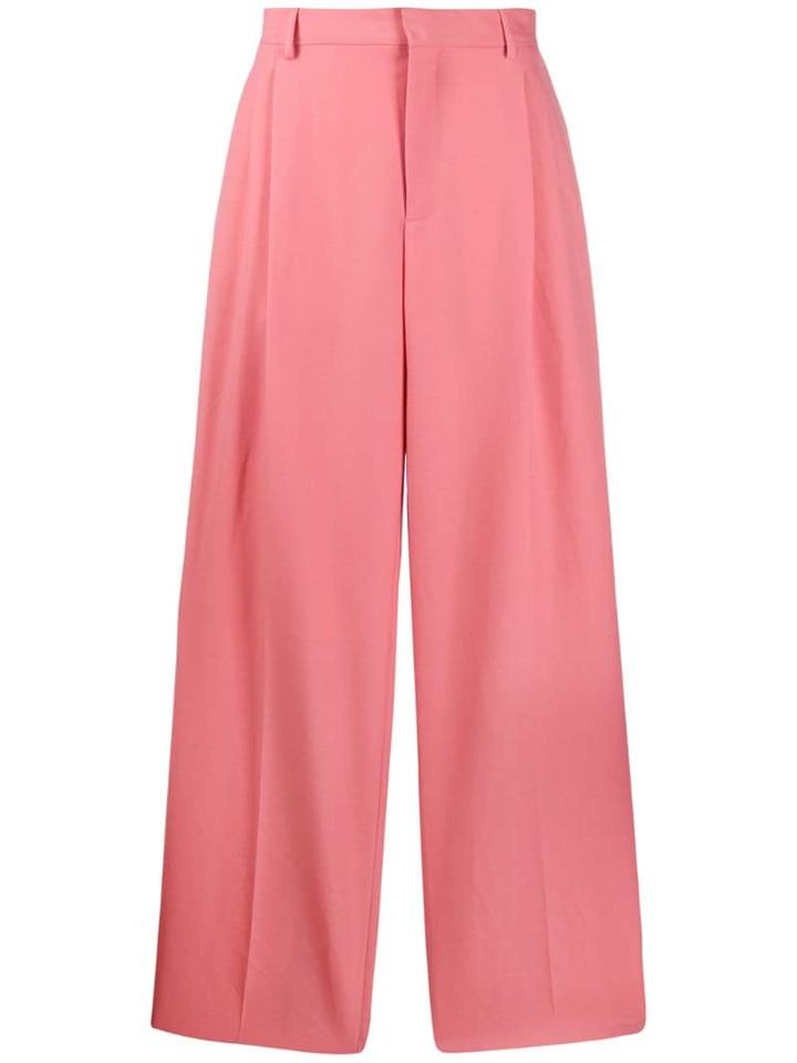 Loewe Wide-leg Tailored Trousers - Pink