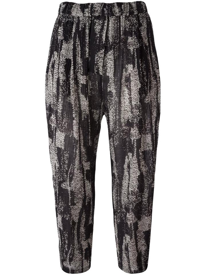 Damir Doma 'poe' Trousers, Women's, Size: Xs, Grey, Nylon/virgin Wool