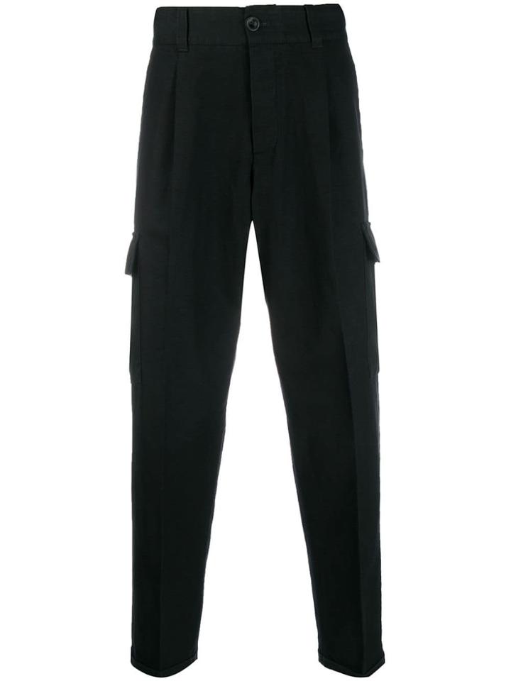 Pt01 Forward Cargo Trousers - Black