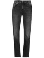 7 For All Mankind Slim Boyfriend Jeans - Black