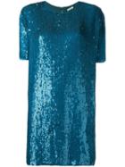 P.a.r.o.s.h. 'googi' Dress, Women's, Size: Medium, Blue, Viscose/pvc